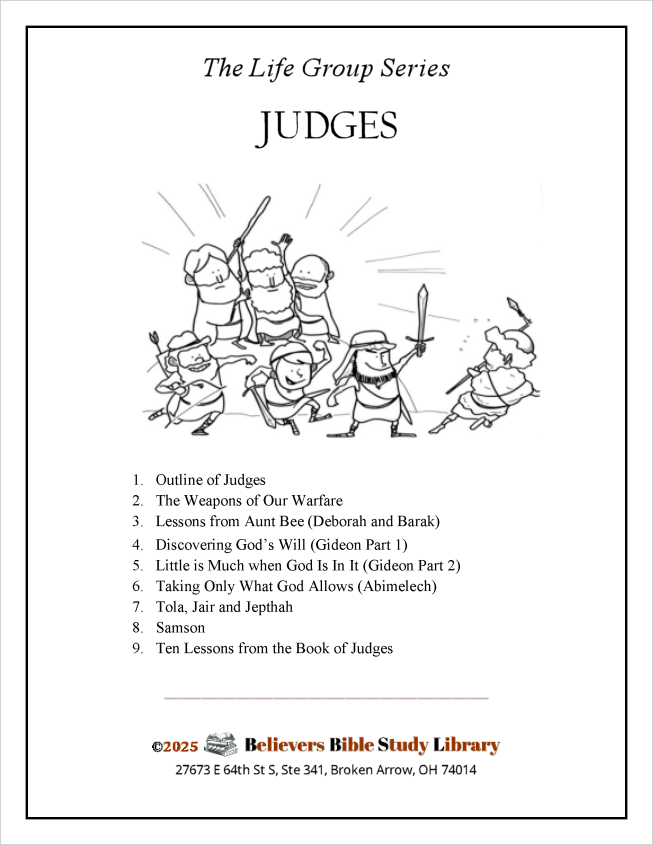 The Life Group Series - Judges